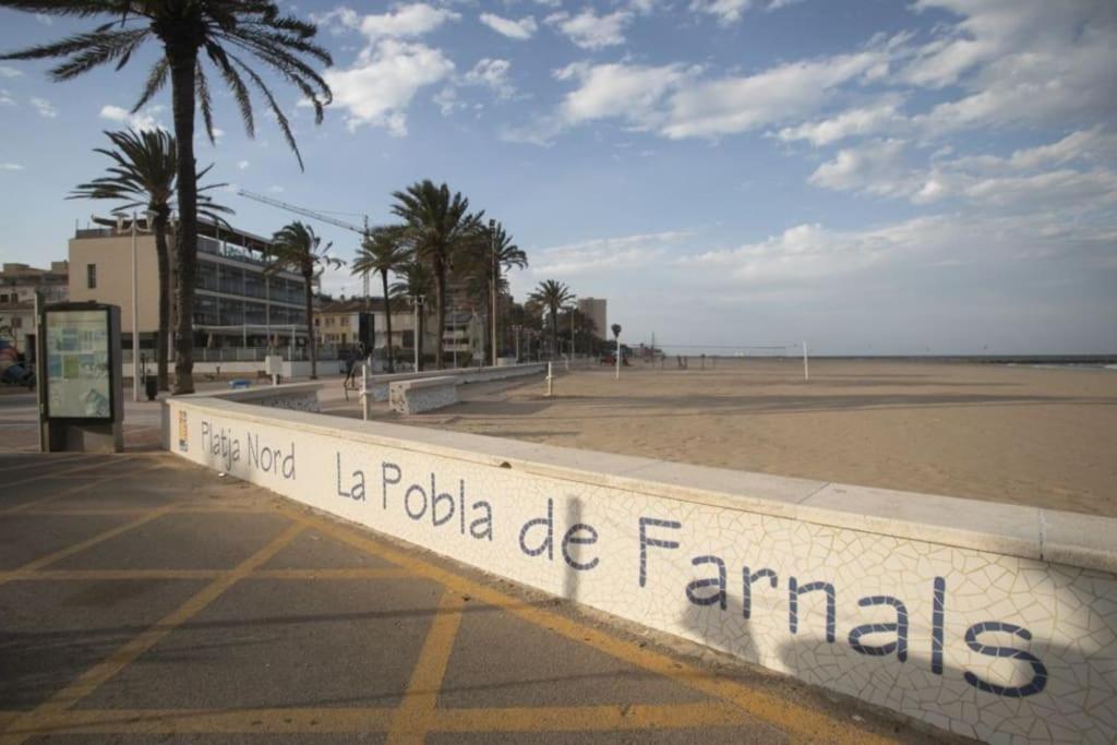 La Llar45 , Relajate Junto Al Mar Apartment Playa Pobla de Farnals Exterior photo