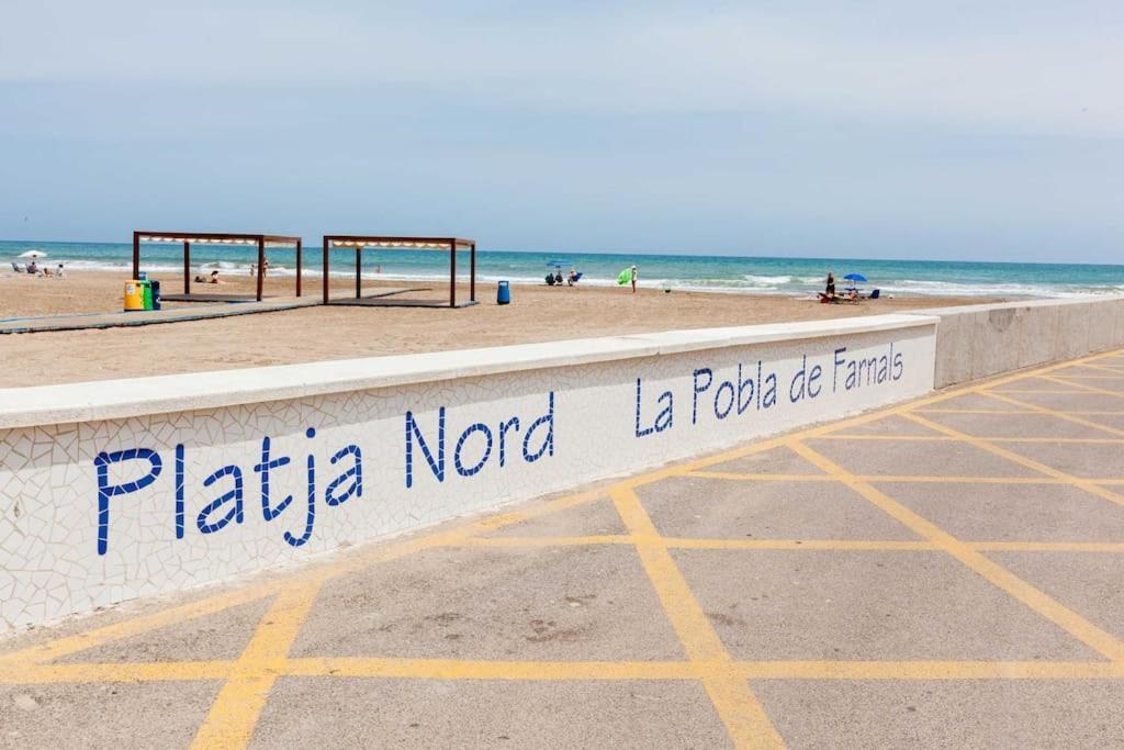 La Llar45 , Relajate Junto Al Mar Apartment Playa Pobla de Farnals Exterior photo